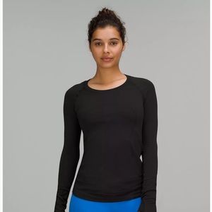 Lululemon Swiftly Long Sleeve Black Size 4